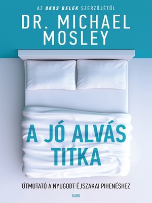 cover image of A jó alvás titka